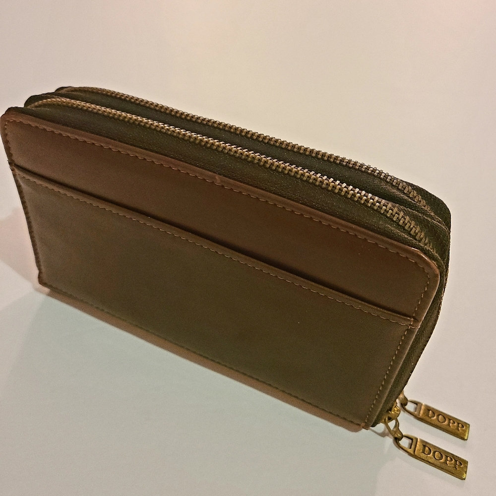 Brown Leather Wallet by D.O.P.P.